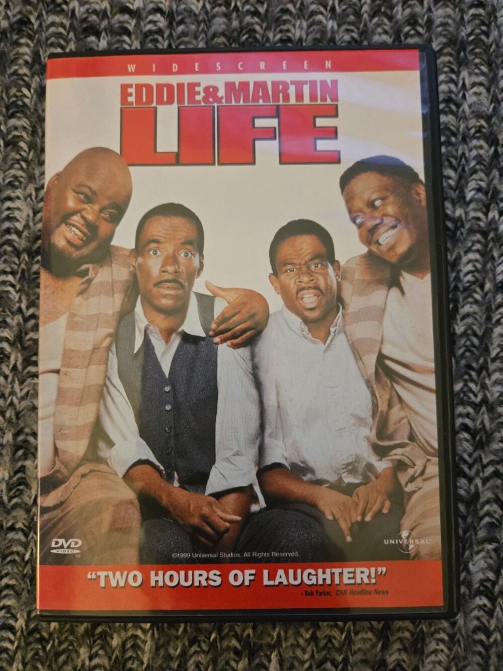 Eddie & Martin Life Widescreen DVD Comedy Movie 1999 Two Hours Of Laughter